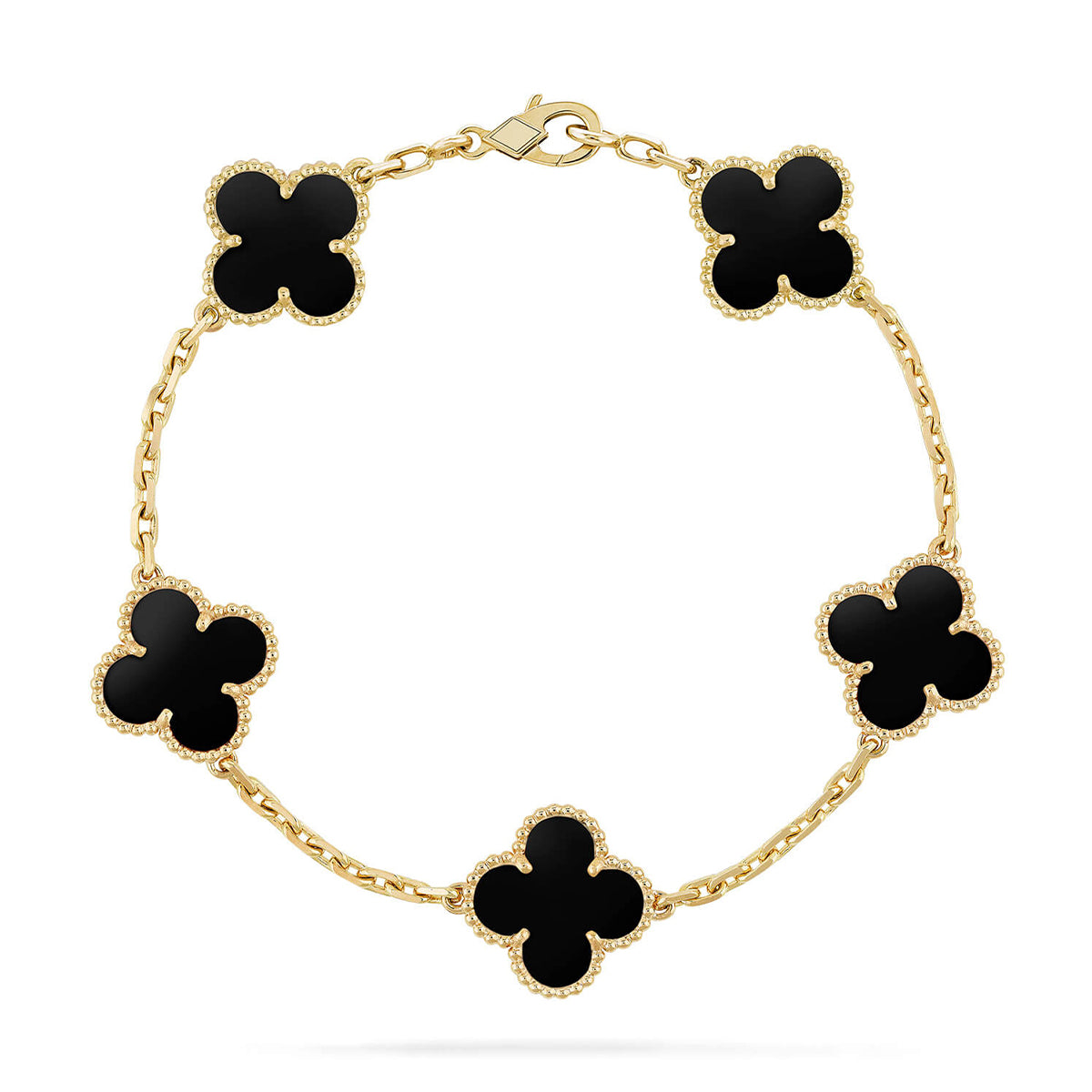 [LUXE]Clover & Juste & Lover  Bracelet Stack Set