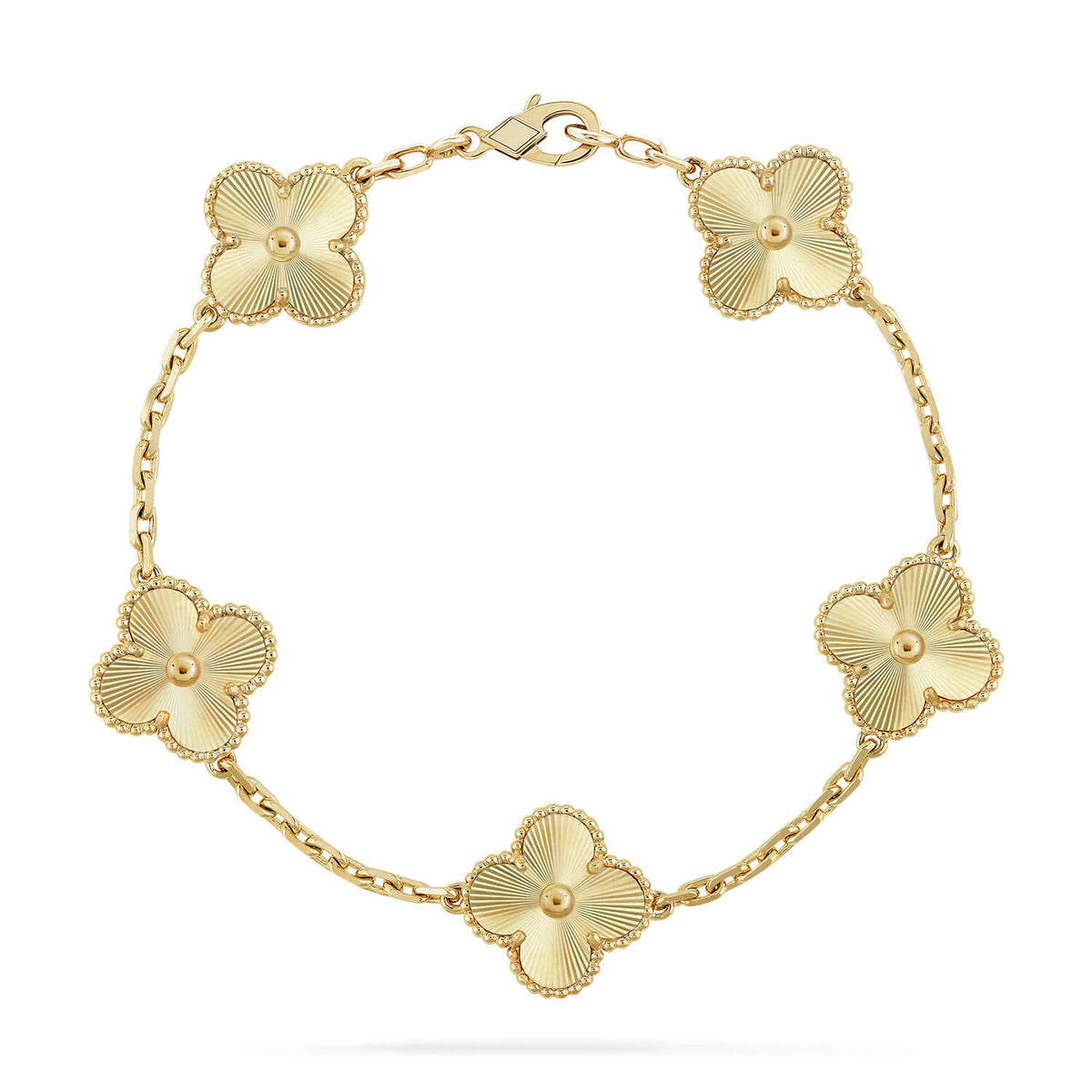 [LUXE]Clover & Clash Bracelet 3-Piece Stack set