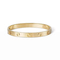 [LUXE] LOVE Classic & JUSTE Diamond Bracelet Stack Set