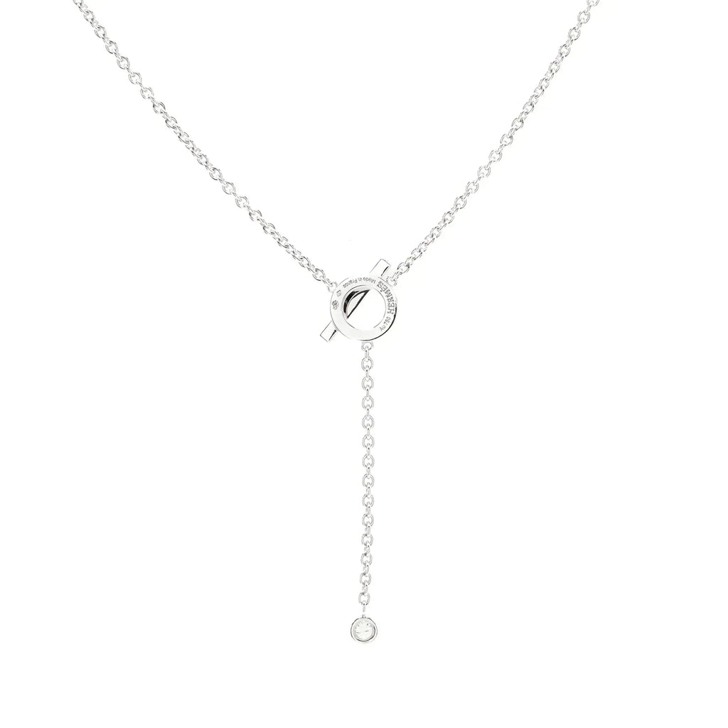 [Luxe] COLLIER FINESSE ARGENT DIAMANT