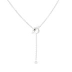 [Luxe] COLLIER FINESSE ARGENT DIAMANT