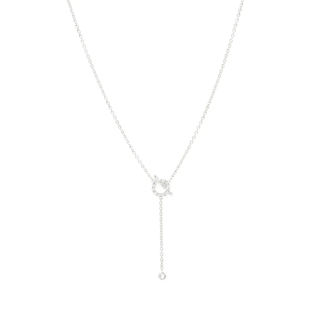 [Luxe] COLLIER FINESSE ARGENT DIAMANT