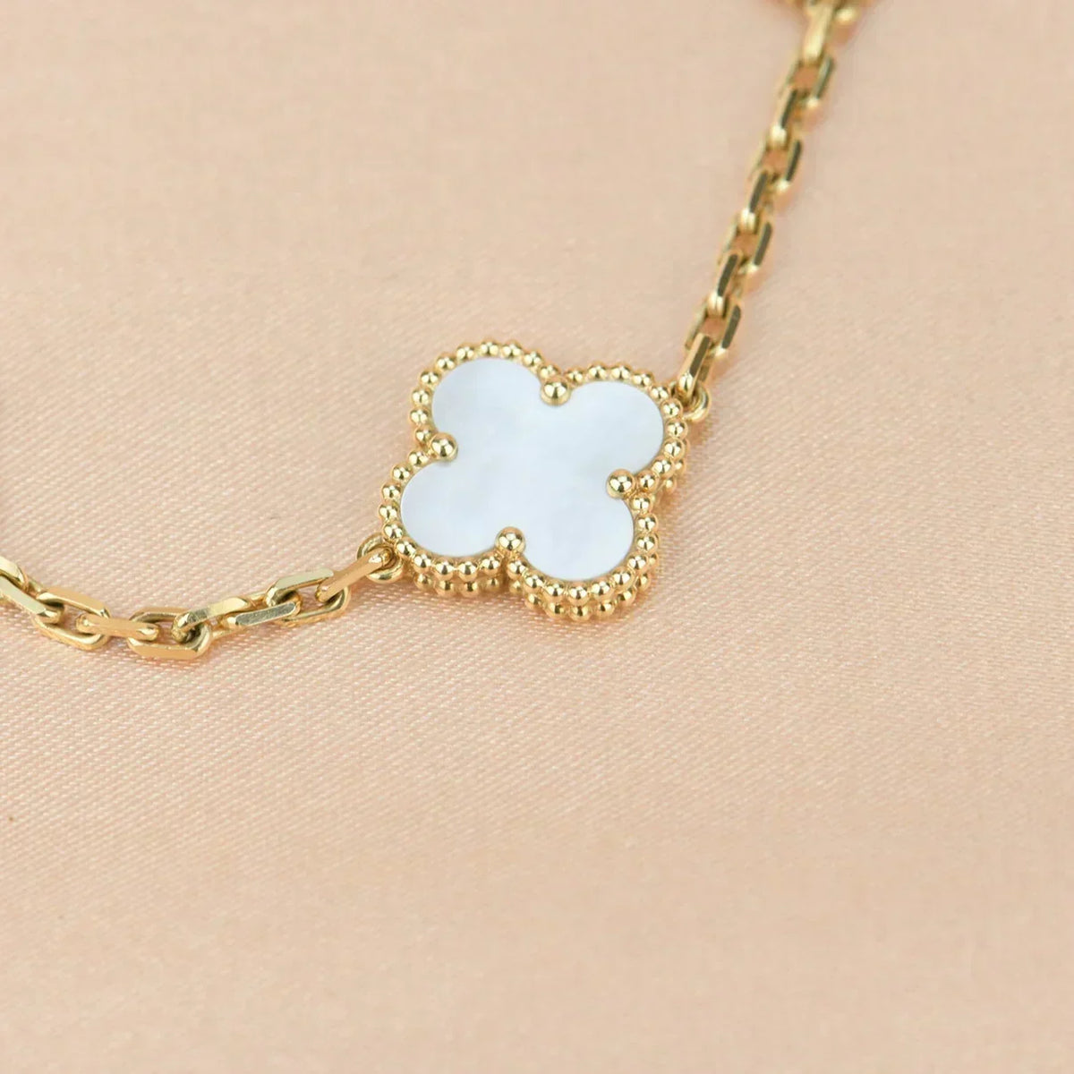 [LUXE]Clover & Lover & Juste Bracelet Stack Set
