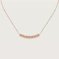 [Luxe Jewelry]CLASH  SMALL FULL DIAMOND NECKLACE