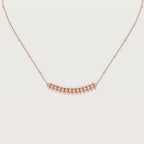 [Luxe Jewelry]CLASH  SMALL FULL DIAMOND NECKLACE