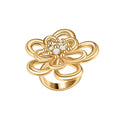 [Luxe JURI] FLOWERLACE RING 5 DIAMONDS