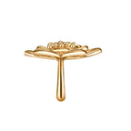 [Luxe JURI] FLOWERLACE RING 5 DIAMONDS
