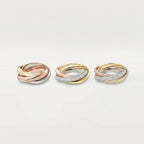 [Luxe Jewelry]TRINITY 3.2MM RING COLLECTION