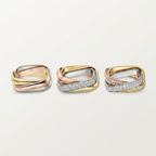 [Luxe Jewelry]TRINITY 3.5MM CUSHION RING COLLECTION