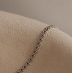 Tiny Link Heart Bracelet