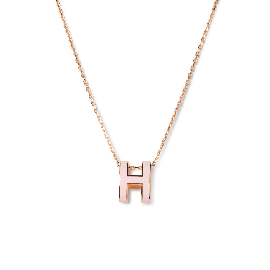 [Luxe]POP Hペンダント ピンクゴールド