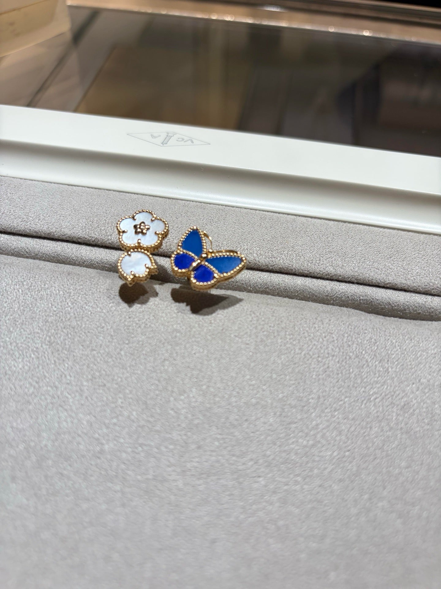 [Luxe]LUCKY SPRING BUTTERFLY OPEN-FACE RINGS
