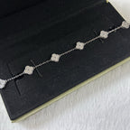 [Luxe]CLOVER 6 MOTIF DIAMOND BRACELET