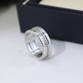 [Luxe]BAGUE GLACE AVEC DIAMANTS