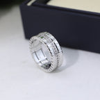 [Luxe]BAGUE GLACE AVEC DIAMANTS