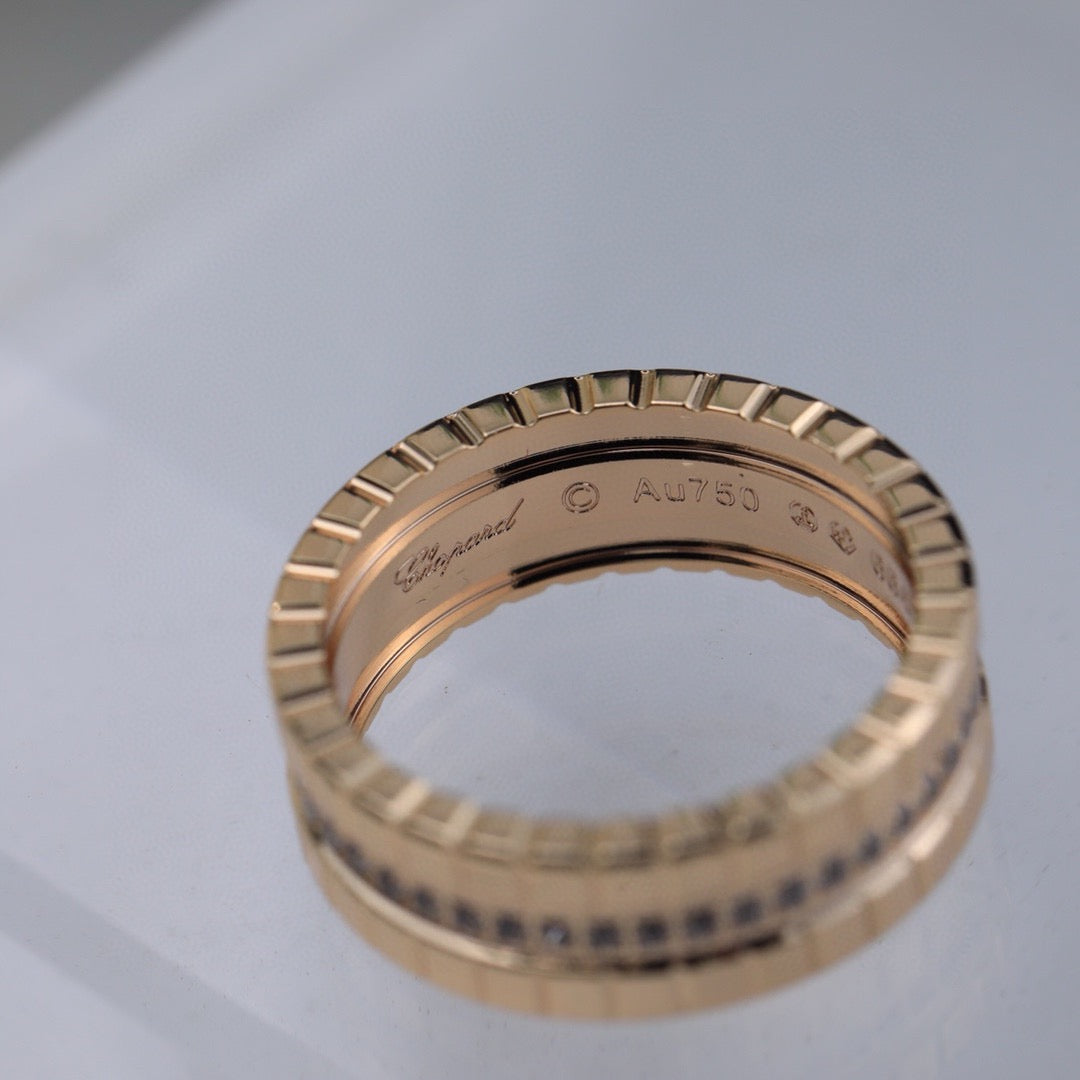 [Luxe]BAGUE GLACE AVEC DIAMANTS