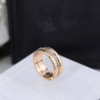 [Luxe]BAGUE GLACE AVEC DIAMANTS