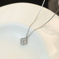 [Luxe]CLOVER MINI 9.5MM PENDANT DIAMOND NECKLACE