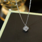 [Luxe]CLOVER MINI 9.5MM PENDANT DIAMOND NECKLACE