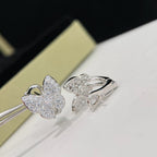 [Luxe]BUTTERFLY ALL DIAMOND EARRINGS