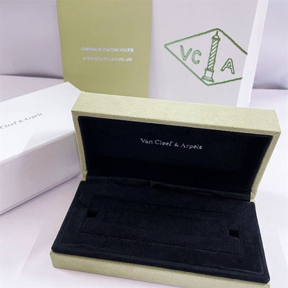 [Luxe]VA CLOVER BRACELET NECKLACE RING BOX GIFT BAG