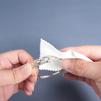 LINGETTES ANTIOXYDANTES POUR LE NETTOYAGE ET L'ENTRETIEN PROFESSIONNELS DES BIJOUX 