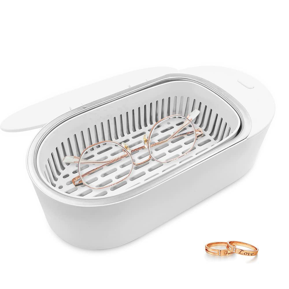 PETITE MACHINE DE NETTOYAGE DE BIJOUX À ULTRASONS ENTIÈREMENT AUTOMATIQUE 