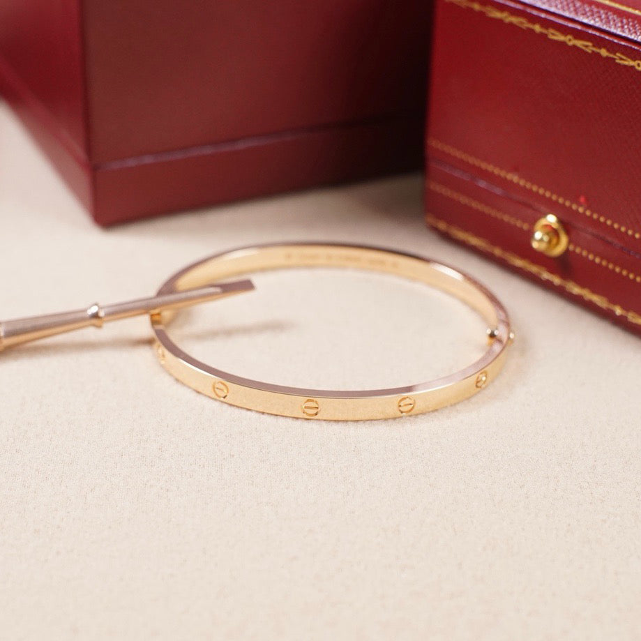 [Luxe Jewelry]LOVE BRACELET 3.65MM NO DIAMONDS