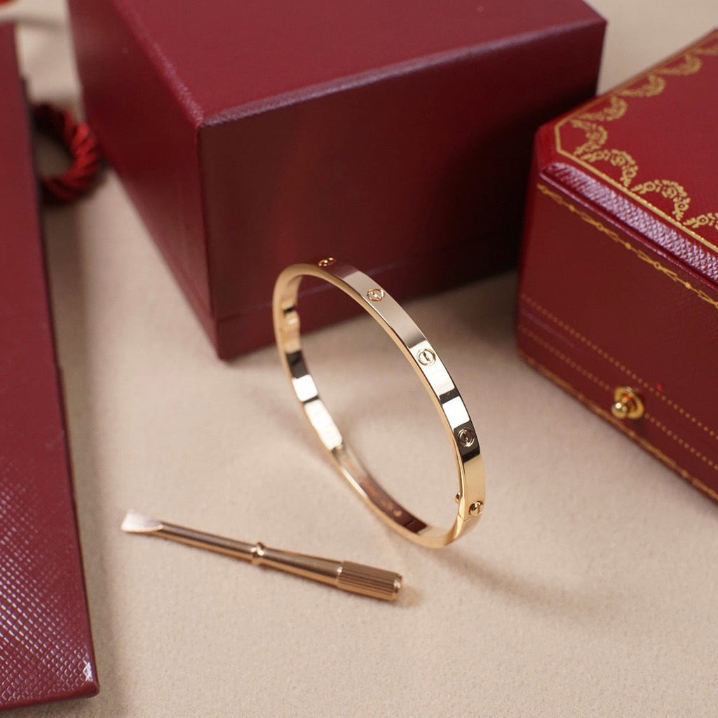 [Luxe Jewelry]LOVE BRACELET 3.65MM NO DIAMONDS