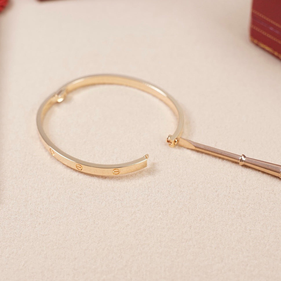 [Luxe Jewelry]LOVE BRACELET 3.65MM NO DIAMONDS