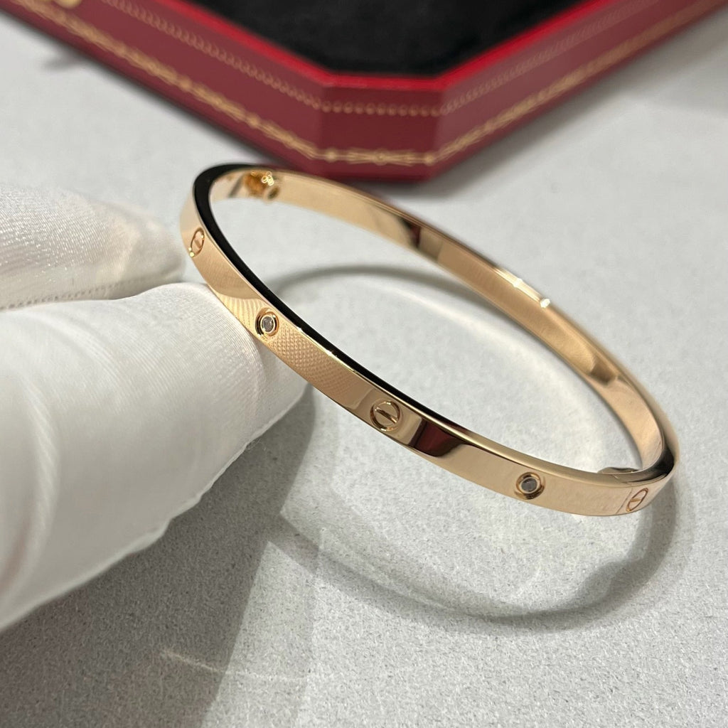 [Luxe Jewelry]LOVE BRACELET 3.65MM 6 DIAMONDS