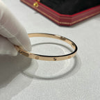 [Luxe Jewelry]LOVE BRACELET 3.65MM 6 DIAMONDS