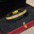 [Luxe Jewelry]LOVE BRACELET 6.1MM DIAMOND-PAVED