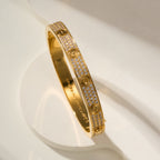 [Luxe Jewelry]LOVE BRACELET 6.1MM DIAMOND-PAVED