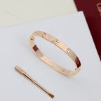 [Luxe Jewelry]LOVE BRACELET 6.1MM 4 DIAMONDS