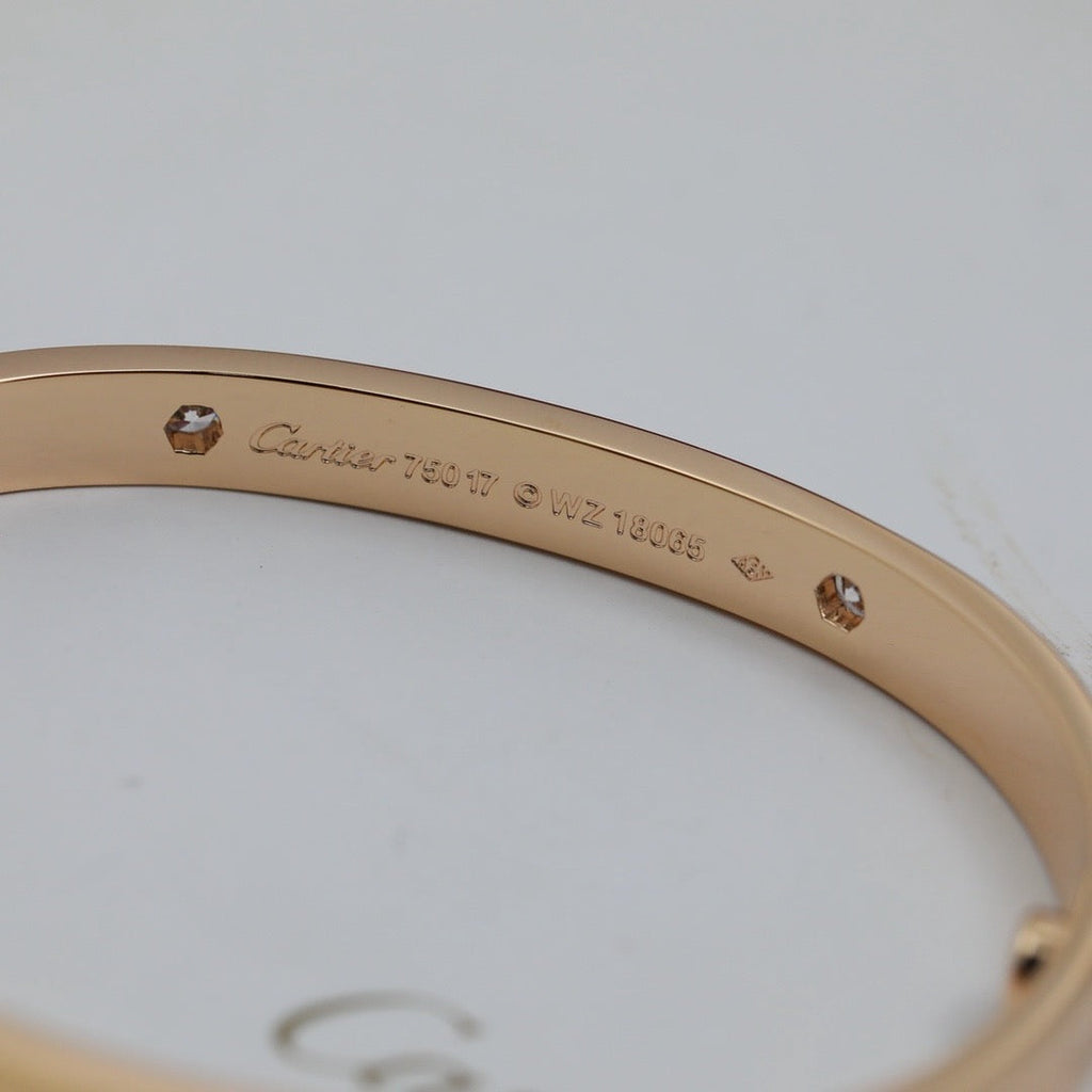 [Luxe Jewelry]LOVE BRACELET 6.1MM 4 DIAMONDS