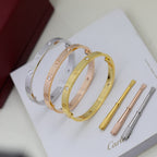 [Luxe Jewelry]LOVE BRACELET 6.1MM 4 DIAMONDS