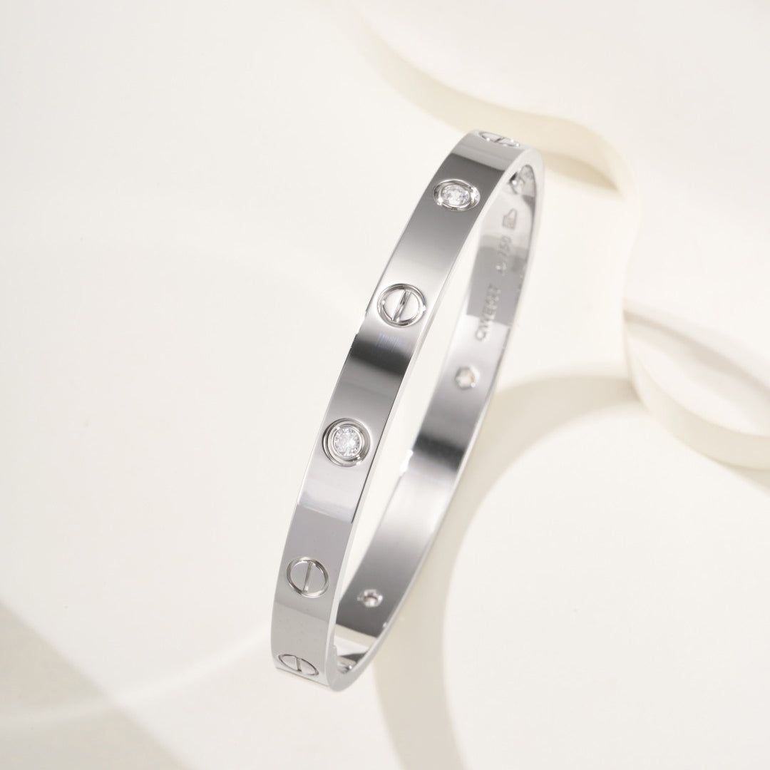 [Luxe Jewelry]LOVE BRACELET 6.1MM 4 DIAMONDS