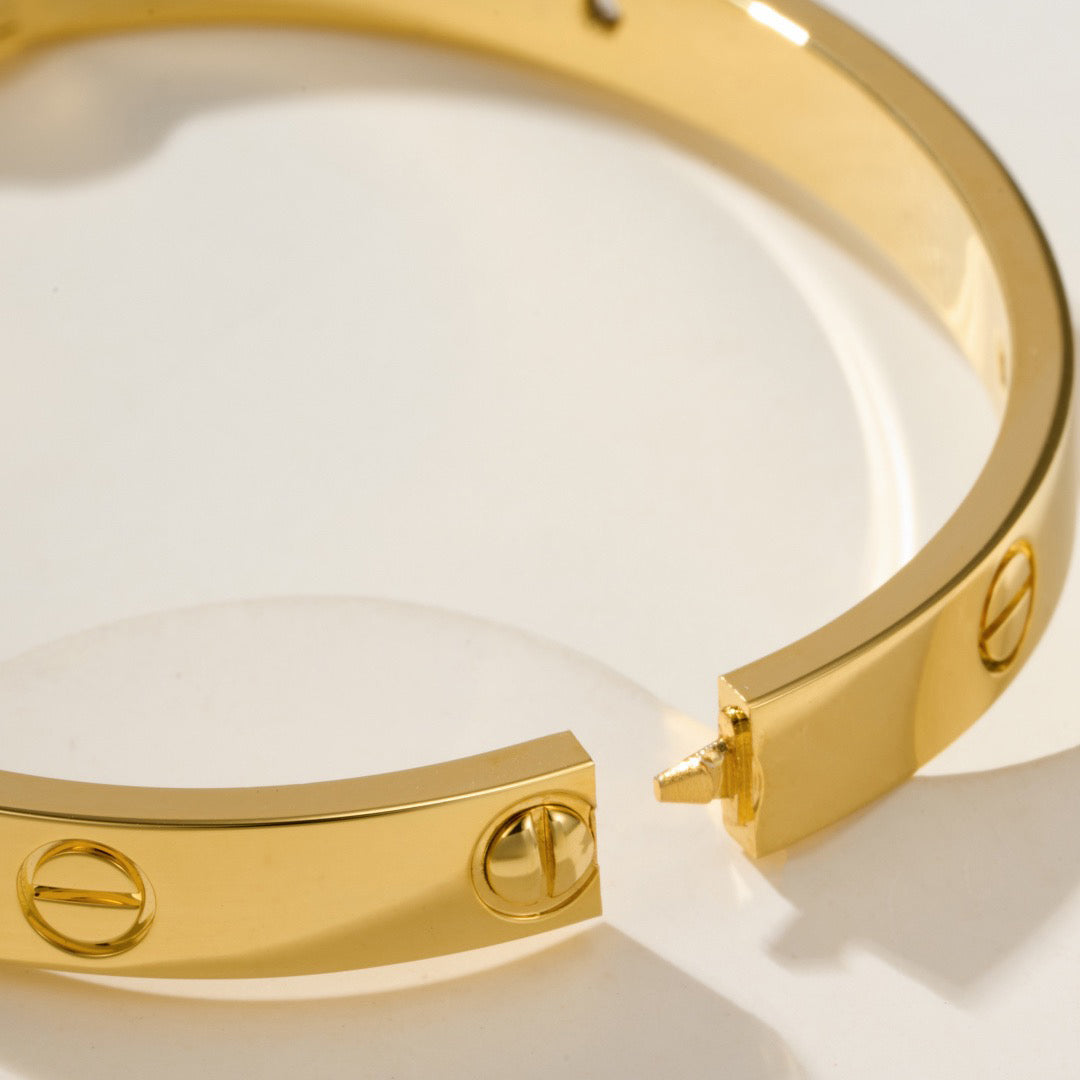 [Luxe Jewelry]LOVE BRACELET 6.1MM 4 DIAMONDS