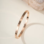 [Luxe Jewelry]LOVE BRACELET 3.65MM 6 DIAMONDS
