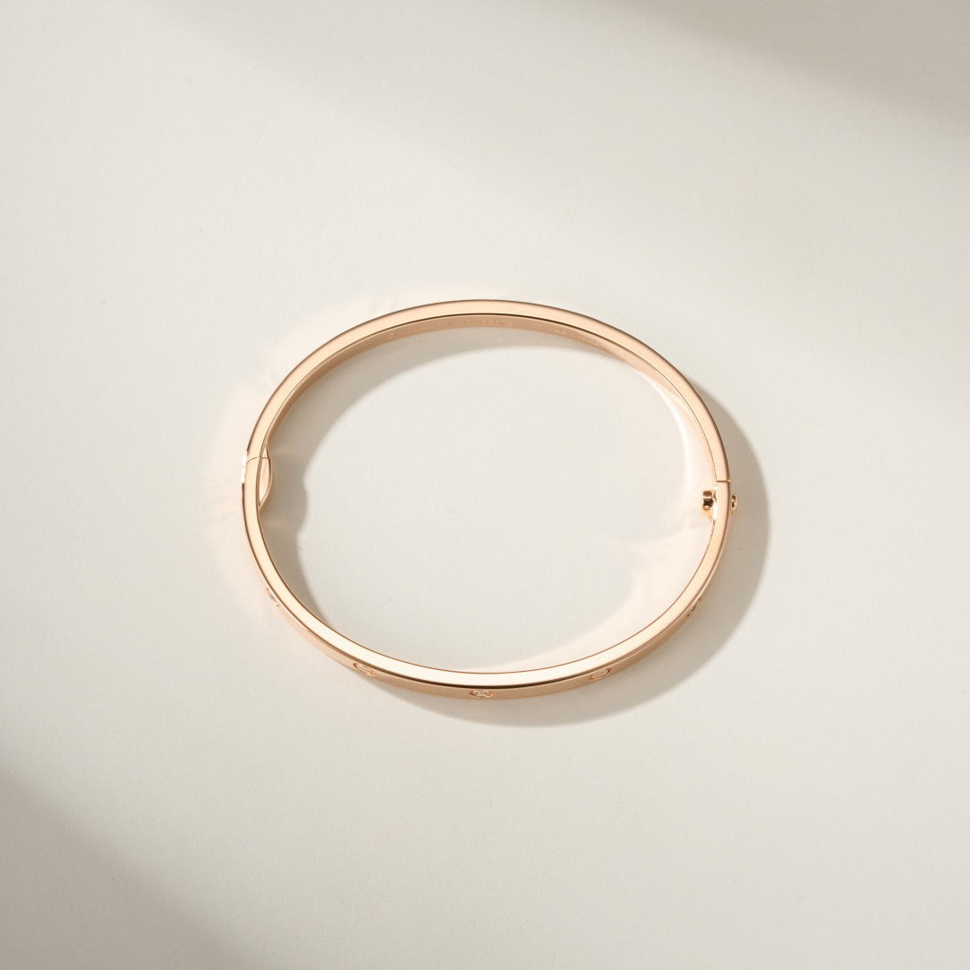[Luxe Jewelry]LOVE BRACELET 3.65MM 6 DIAMONDS