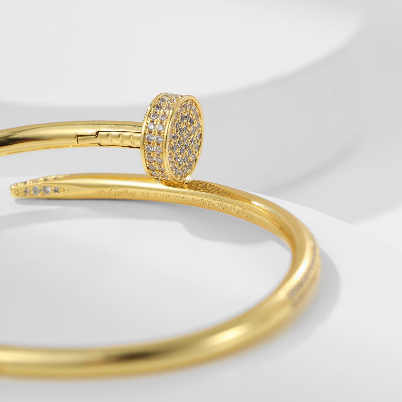 [Luxe Jewelry]JUSTE BRACELET 3.5MM ALL DIAMONDS