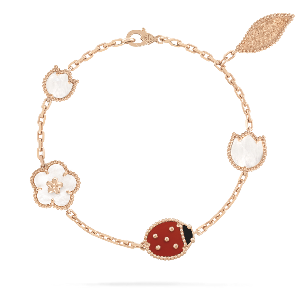 [Luxe]LUCKY SPRING 5 MOTIF BRACELET