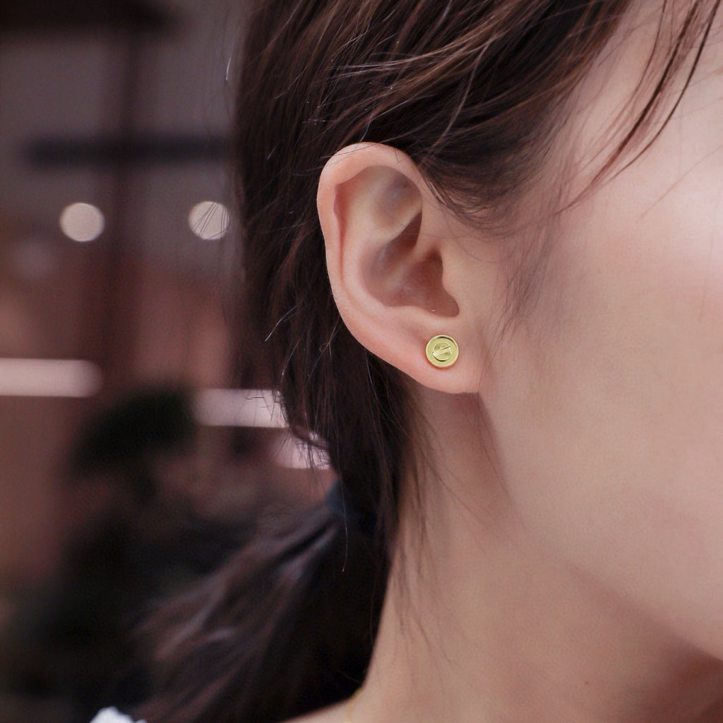 [Luxe Jewelry]LOVE EARRINGS 7.2MM