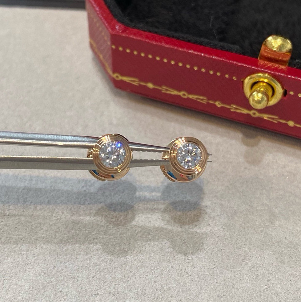 [Luxe Jewelry]DAMOUR DIAMOND EARRINGS