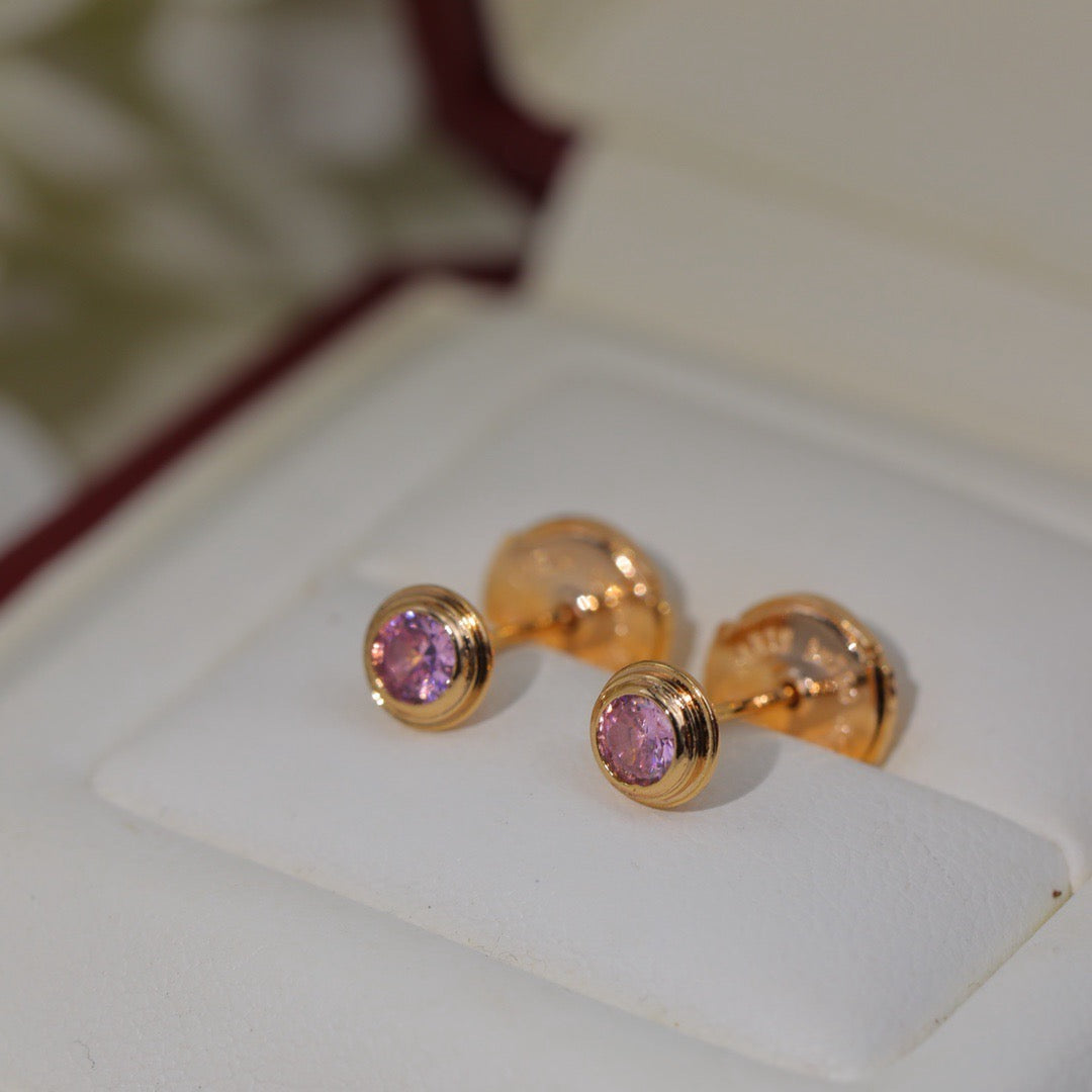 [Luxe Jewelry]DAMOUR PING DIAMOND EARRINGS