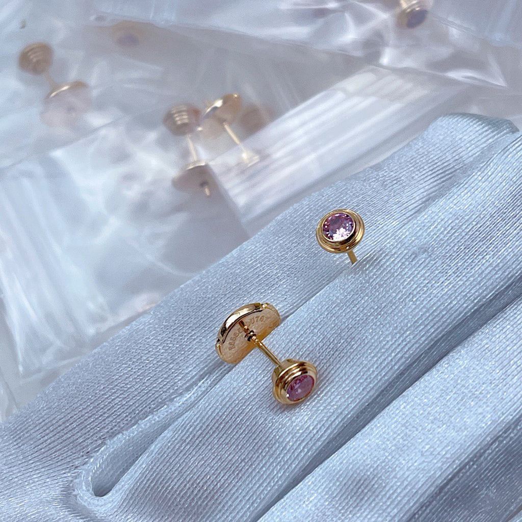 [Luxe Jewelry]DAMOUR PING DIAMOND EARRINGS