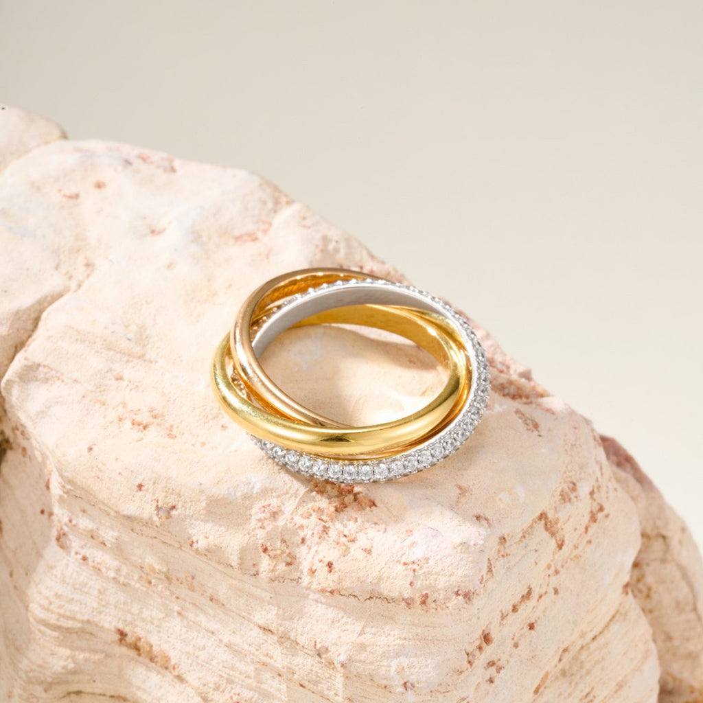 [Luxe Jewelry]TRINITY 3.2MM RING COLLECTION
