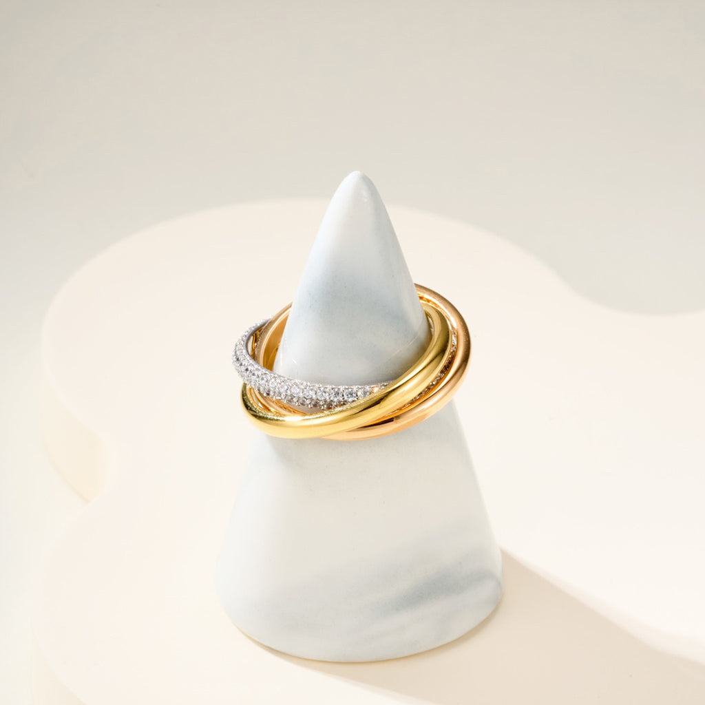 [Luxe Jewelry]TRINITY 2.5MM RING COLLECTION