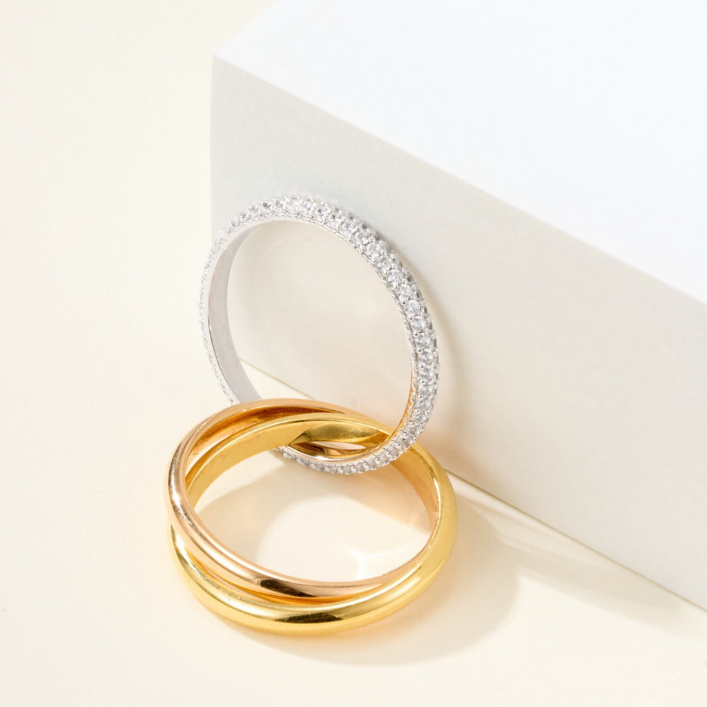 [Luxe Jewelry]TRINITY 2.5MM RING COLLECTION